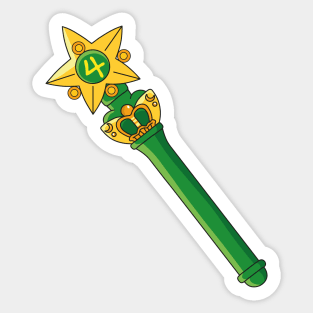 jupiter wand Sticker